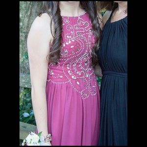Pink prom dress!